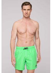 CAMP DAVID Herren Badeshorts, grün, Gr. XXXL, bedruckt, Polyamid, Badehosen, mit Einschubtaschen