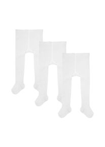 Camano Kinder Strumpfhose "ca-soft", Gr. 50, weiß, Obermaterial: 75% Baumwolle, 22% Polyamid, 3% Elasthan, unifarben, Strumpfhosen, Hoher