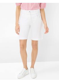 Brax Damen Bermudas "Style MAINE B", weiß, Gr. 48, 78% Baumwolle, 19% Lyocell, 3% Elasthan, Hosen