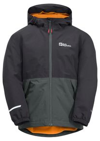 Jack Wolfskin Kinder Outdoorjacke "SNOWY DAYS JACKET K", grün, Gr. 128, 1. OBERSTOFF 100% POLYESTER, 1.FUTTER 100% POLYESTER 2.FUTTER 100% POLYESTER