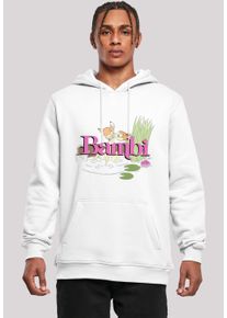F4NT4STIC Herren Sweatshirt "Disney Bambi Kiss", weiß, casual, Gr. XXL, Obermaterial: 65% Baumwolle, 35% Polyester, Sweatshirts, Herren,Premium