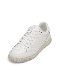 Marc O'Polo MARC O'POLO Damen Sneaker "aus hochwertigem Rindleder", Gr. 42, weiß, Obermaterial: 100% Leder, unifarben, Schuhe