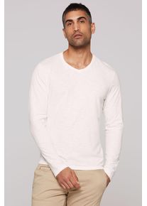 CMPD Herren V-Shirt, weiß, casual, Gr. XXXL, unifarben, Material: 100% Baumwolle, Shirts, aus Baumwolle