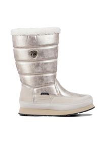 Luhta Damen Schlupfboots "VALKEA MS", Gr. 42, weiß, Synthetik, sportlich, Schuhe, Winterboots, Winterschuhe, Snowboots, wasserdicht und gefüttert