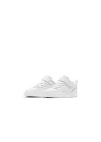 Nike Sportswear Sneaker "Court Borough Low", Gr. 27, weiß, Synthetik, Leder, sportlich, Schuhe, für Kinder, mit Design auf den Spuren des Air Force 1