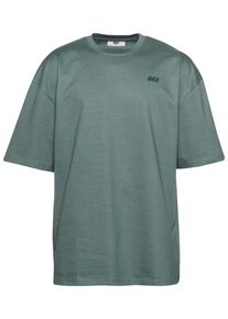 DEF Herren T-Shirt "DEF Herren DEF Work Tshirt", grün, casual, Gr. S, unifarben, 100% Baumwolle, Shirts
