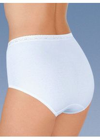 Speidel Damen Taillenslip, Gr. 40, weiß, 92% Baumwolle, 8% Elasthan, Unterhosen