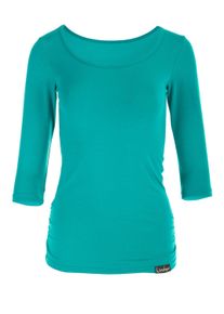 WINSHAPE Damen 3/4-Arm-Shirt "WS4", grün, Gr. XS, 90% Baumwolle, 10% Elasthan, Shirts