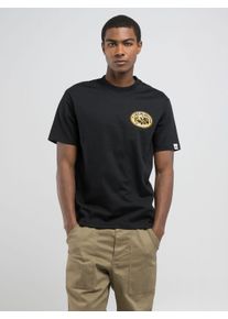Replay Herren T-Shirt, schwarz, casual, Gr. XXL, bedruckt, Jersey, Obermaterial: 100% Baumwolle, Shirts, mit Backprint