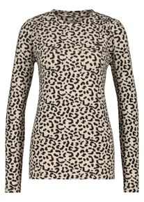 alife and kickin ALIFE & KICKIN Damen Langarmshirt "Damen RonjaAK B", beige, Gr. L, 95% Baumwolle 5% Elastan, Shirts