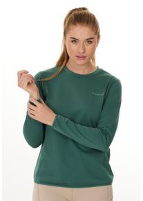 Endurance Herren Funktionsshirt "Leah", grün, casual, Gr. 38, meliert, 93% Polyester, 7% Elasthan, Shirts, mit reflektierenden Details