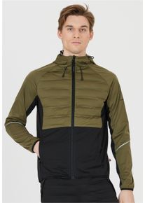 Endurance Herren Laufjacke "Sander", grün, sportlich, Gr. XL, mehrfarbig, 100% Polyester, Jacken, mit innovativem Primaloft-Futter