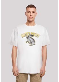 F4NT4STIC Herren T-Shirt "Harry Potter Hufflepuff Sport Emblem", weiß, casual, Gr. XXL, Obermaterial: 100% Baumwolle, Shirts, Print
