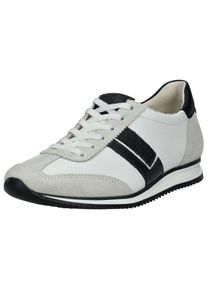 Paul Green Damen Sneaker "Paul Green Sneaker Leder", Gr. 38, schwarz-weiß, Leder, casual, Schuhe