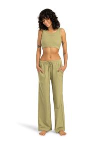 Billabong Damen Outdoorhose "Beach Walk", grün, Gr. S, 100% Baumwolle, Hosen