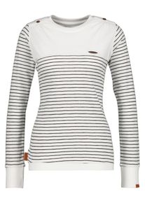 alife and kickin ALIFE & KICKIN Damen Langarmshirt "Damen LeonieAK", lila, Gr. L, 60% Baumwolle 40% Polyester, Shirts