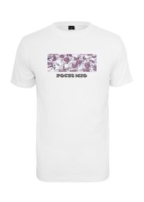 MisterTee Herren T-Shirt "Herren Focus Mio Tee", weiß, casual, Gr. XXL, unifarben, 100% Baumwolle, Shirts
