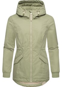 Ragwear Damen Winterjacke "Dowey Warm", grün, Basic, Gr. XL, Obermaterial: 100% Polyester, Innenfutter: 100% Polyester, Wattierung: 100% Polyester,