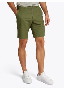Tommy Hilfiger Herren Chinoshorts "BROOKLYN SHORT 1985", grün, Basic, Gr. 36, Stoff, Obermaterial: 97% Baumwolle, 3% Elasthan, Hosen, in klassischem