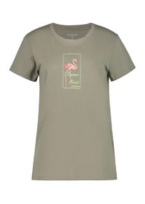 Icepeak Damen T-Shirt "D T-SHIRT MAKAWAO", grün, sportlich, Gr. XXL, Obermaterial: 100% Baumwolle, Shirts
