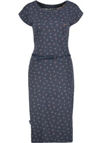 alife and kickin ALIFE & KICKIN Damen Jerseykleid "Damen MelliAK", blau, Gr. S, 65% Baumwolle 35% Polyester, Kleider