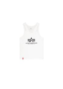 Herren Muscleshirt "Alpha Industries Men - Tanks Basic Tank BL BB", weiß, Gr. XXL, Alpha Industries, Obermaterial: 100% Baumwolle, Shirts