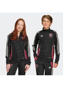 Kinder Trainingsjacke "JB TIRO JKT Y", schwarz, sportlich, Gr. 164, adidas Performance, Obermaterial: 100% Polyester, Jacken