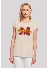 F4NT4STIC Damen T-Shirt "Sex Education M Dolphins", weiß, casual, Gr. L, Obermaterial: 100% Baumwolle, Shirts, Premium Qualität