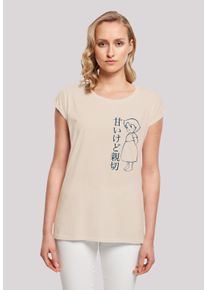 F4NT4STIC Damen T-Shirt "Heidi Hello Heidi", weiß, casual, Gr. L, Obermaterial: 100% Baumwolle, Shirts, Retro, Heroes of Childhood, TV Serie