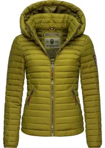 Marikoo Damen Steppjacke "Löwenbaby", grün, modisch, Gr. XS, Oberstoff: 100% Nylon, Futter: 100% Polyester, Wattierung: 100% Polyester, Ärmelfutter: