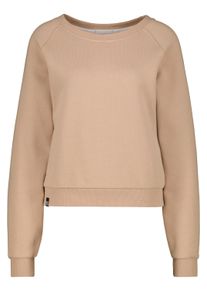 alife and kickin ALIFE & KICKIN Damen Sweatshirt "Damen TeonaAK A", grau, Basic, Gr. L, 80% Baumwolle 20% Polyester, Sweatshirts, Basic Pullover mit Rundhalsausschnitt