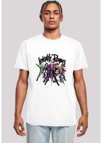 F4NT4STIC Herren T-Shirt "DC Comics Batman Loveable Rogues", weiß, casual, Gr. M, Obermaterial: 100% Baumwolle, Shirts, Herren,Premium