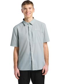 Jack Wolfskin Herren Funktionshemd "VANDRA S/S SHIRT M", grau, Gr. XL, Oberstoff: 85% POLYAMID, 15% ELASTHAN; Futter 1:00% POLYESTER, Hemden