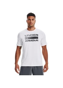 Under Armour Herren T-Shirt "UA TEAM ISSUE WORDMARK SS", schwarz-weiß, sportlich, Gr. XXL, Obermaterial: 60% Baumwolle, 40% Polyester, Shirts