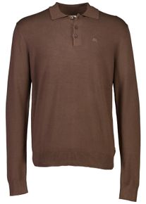 LINDBERGH Herren Poloshirt "LINDBERGH Strickpullover"dk beige, Gr. XXL, Oberstoff: 80% Viskose, 20% Nylon, Shirts