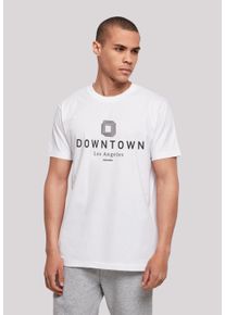 F4NT4STIC Herren T-Shirt "Downtown LA TEE UNISEX", weiß, casual, Gr. XXL, Obermaterial: 100% Baumwolle, Shirts, Print