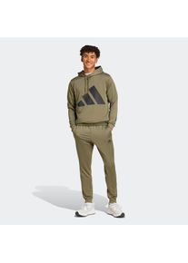 Herren Trainingsanzug "M BL FT HD TS", grün, sportlich, Gr. XL, adidas Sportswear, Obermaterial: 100% Polyester, Sportanzüge, aus weichem