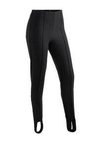 Maier Sports Damen Skihose "Sonja", schwarz, Gr. 17, 48% Polyamid, 47% Viskose, 5% Elasthan, Hosen, Slim Fit Steghose, elastisch, femininer Schnitt