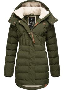 Ragwear Damen Kurzmantel "Ashanta", grün, modisch, Gr. L, Außenmaterial: 100% Polyester, Innenfutter: 100% Polyester, Wattierung: 100% Polyester,