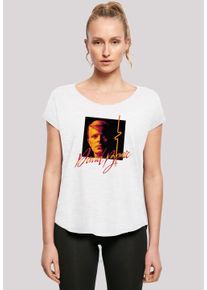 F4NT4STIC Damen T-Shirt "David Bowie Photo Angle 90s'", weiß, casual, Gr. XXL, Obermaterial: 100% Baumwolle, Shirts, Print