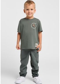 Jack Wolfskin Kinder T-Shirt "SMILEYWORLD TOGETHER T K", grün, Gr. 92, OBERSTOFF: 100% POLYESTER, Shirts