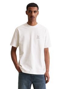 Marc O'Polo Herren T-Shirt, weiß, casual, Gr. XXL, MARC O'POLO DENIM, Single Jersey, Obermaterial: 100% Baumwolle, Shirts, Rundhals, relaxed fit,