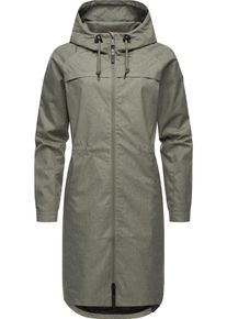 Ragwear Damen Outdoorjacke "Belinka", grün, Basic, Gr. XS, Obermaterial: 100% Polyester, Innenfutter: 100% Polyester, Jacken, Wasserdichte lange und