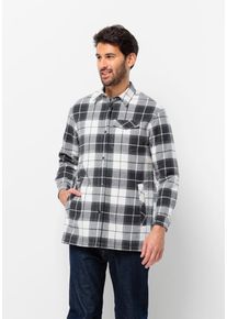 Jack Wolfskin Damen Flanellbluse "VAN VIEW SHIRT W", schwarz-weiß, Gr. S, OBERSTOFF 60% BAUMWOLLE, 40% POLYESTER FUTTER 100% POLYESTER FÜLLUNG 100%