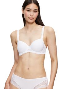 Triumph Damen Bügel-BH "Amourette Charm WP", Gr. 75, weiß, Microtouch, Spitze, Obermaterial: 45% Polyester, 34% Polyamid, 21% Elasthan, unifarben,