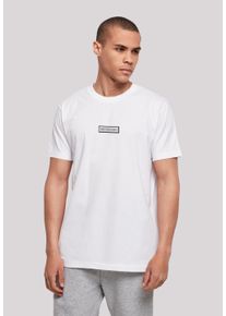 F4NT4STIC Herren T-Shirt "Happy People Only Good Vibes", weiß, casual, Gr. XXL, Obermaterial: 100% Baumwolle, Shirts, Print