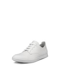 Ecco Damen Sneaker "Leisure W", Gr. 37, weiß, Leder, sportlich, Schuhe, Schnürschuh, Halbschuh, Freizeitschuh, Ecco FLUIDFORM Technologie