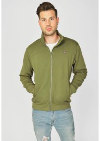 JCC Herren Sweatjacke "310212082", grün, Gr. M, 60% Baumwolle, 40% Polyester, Sweatjacken