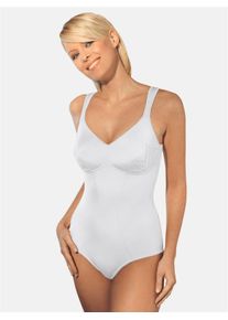 Speidel Damen Body, Gr. 85, weiß, 79% Polyamid, 15% Elasthan, 6% Polyester, unifarben, Bodies