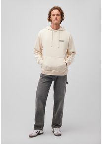Mavi Herren Kapuzenpullover "WEST HIGHWAY HOODIE", weiß, casual, Gr. XL, bedruckt, Stoff, 65% Baumwolle, 35% Polyester, Pullover, Hoodie mit Print